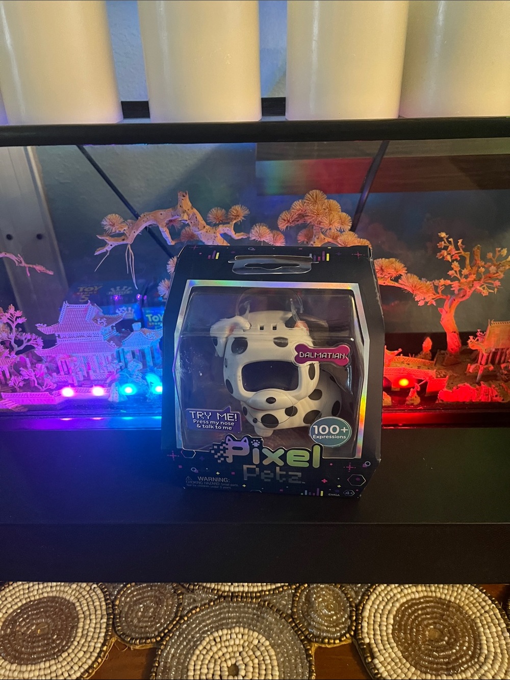 Dalmatian Interactive Toy - Black & White